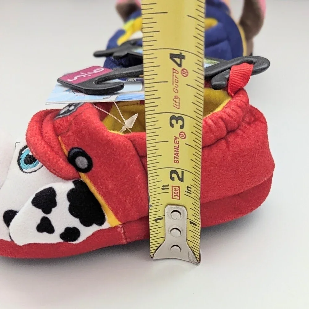NWT Nickelodeon Paw Patrol Unisex Kids' (Size 5-6) Plush Slide-In Slippers